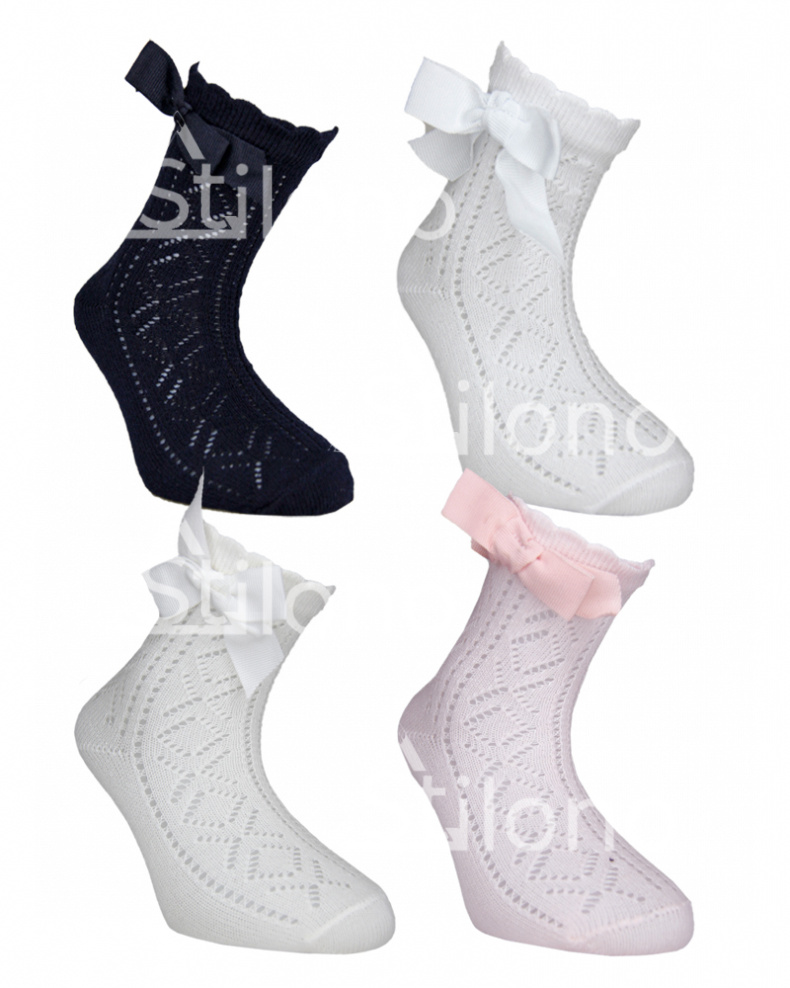 Ажурные носки с аксессуаром для девочки KATAMINO 24077 K