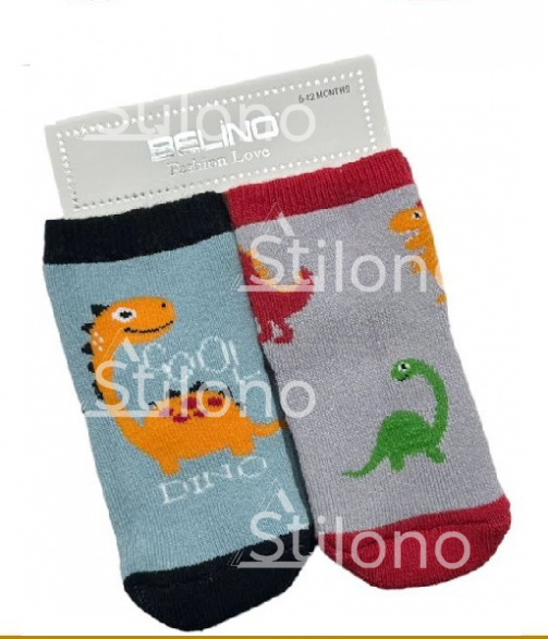Махровые носки с рисунком для мальчика BELINO 18000 JD