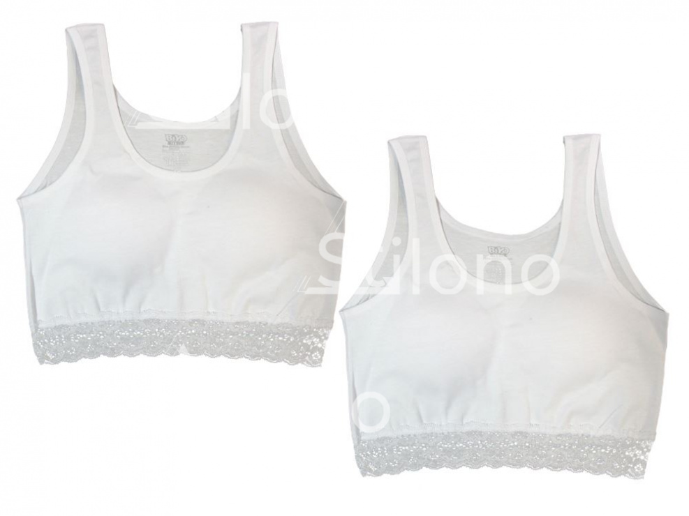 Топ-бюстье для девочки с кружевом BIYOkids 116-2B