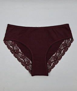 Женские трусы слипы с кружевом ALINA 