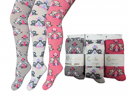 Колготки для девочки с рисунком CALZE VITA