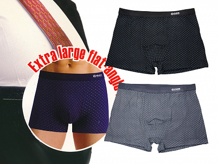 Трусы боксеры мужские (большие размеры) FUKAI