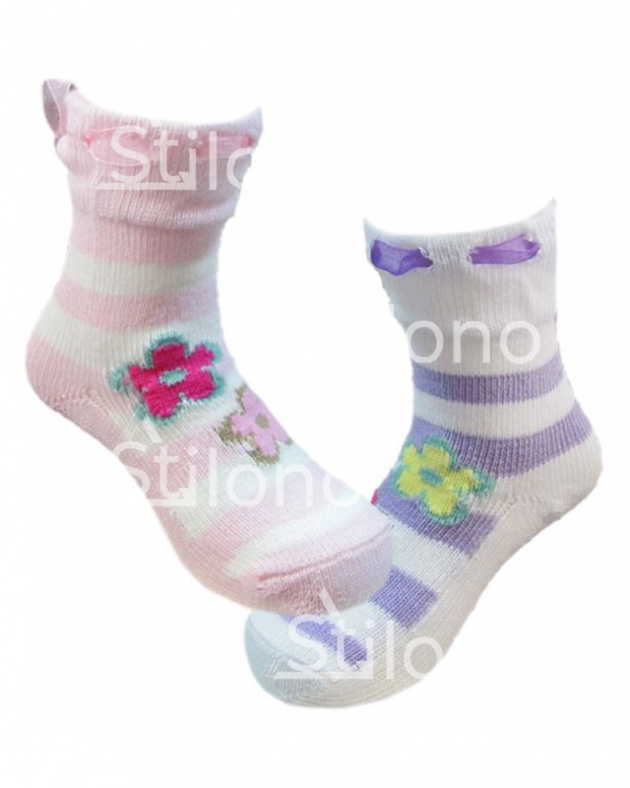Детские носки с рисунком для девочки   YU ME SE 898