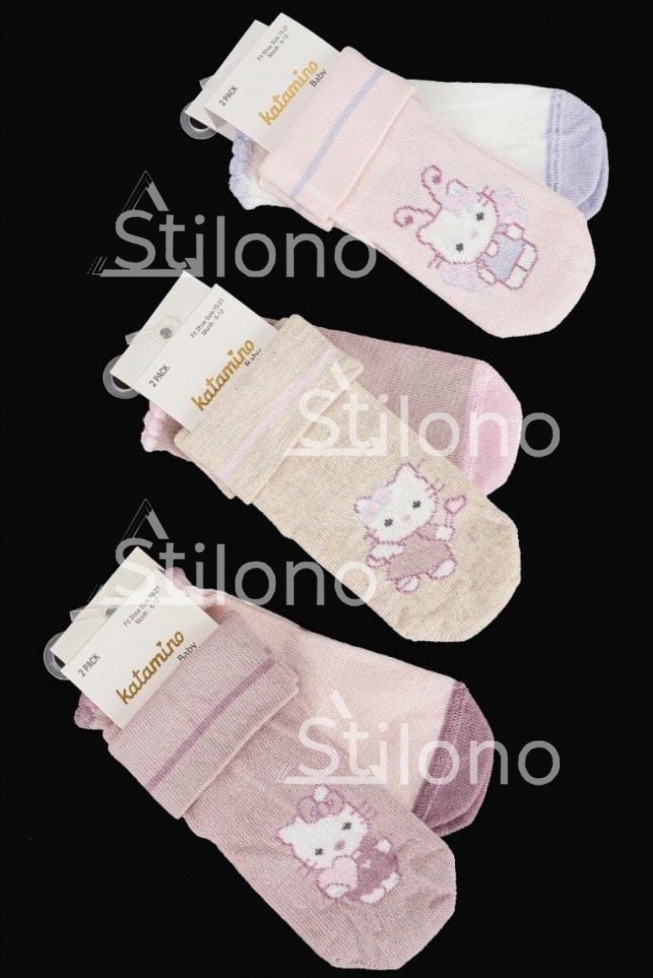 Носки с рисунком для девочки KATAMINO 44130 K