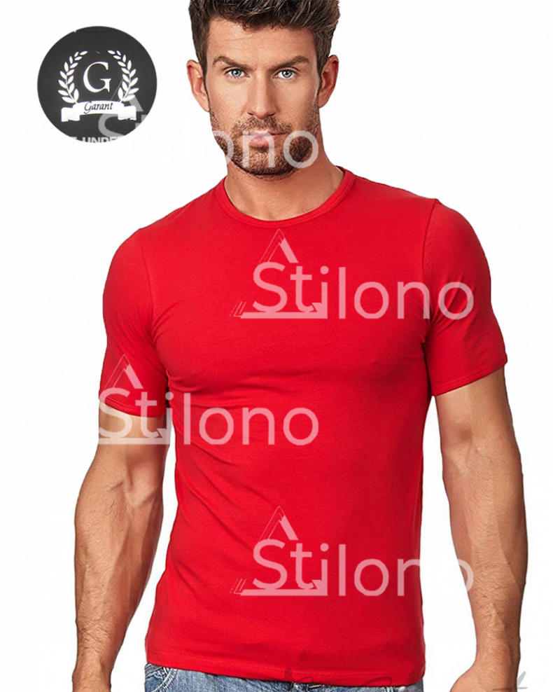 Мужская красная футболка GARANT 103-6 G